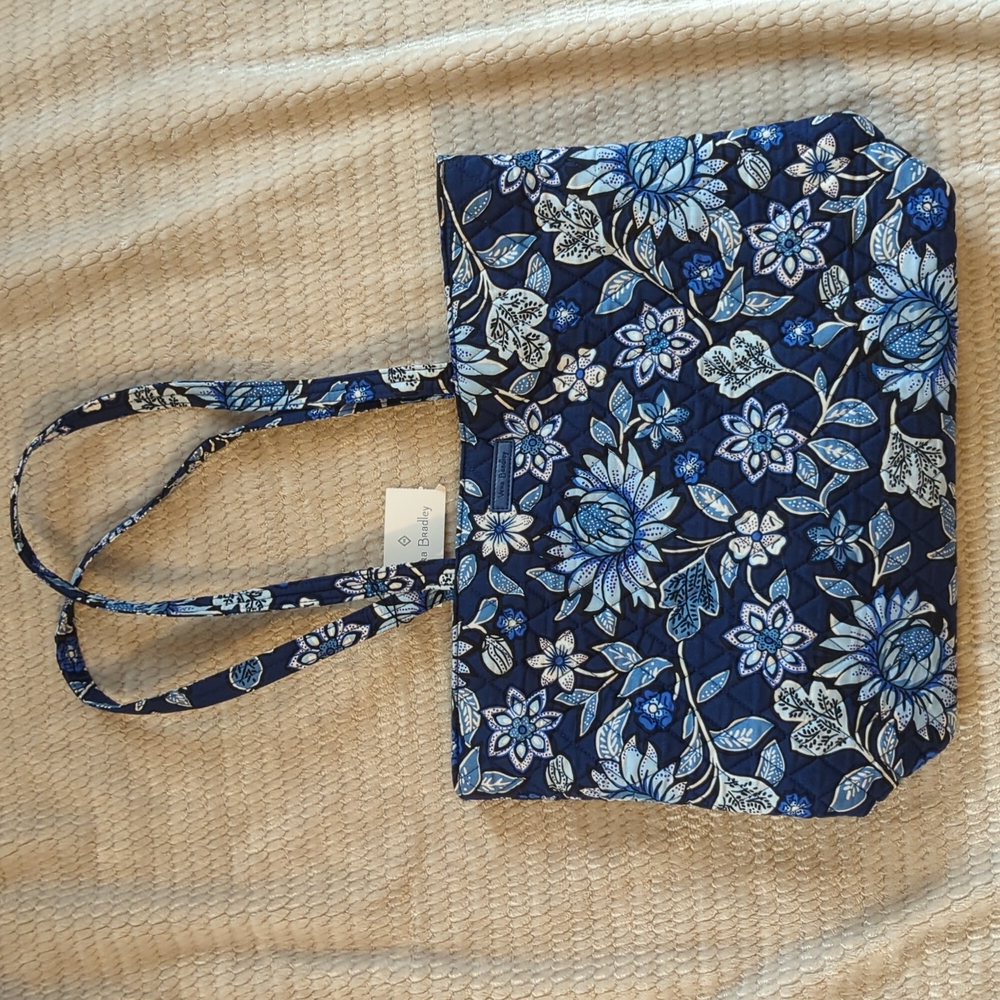 NWT Vera Bradley Essential Tote Bag | Tropical Blue